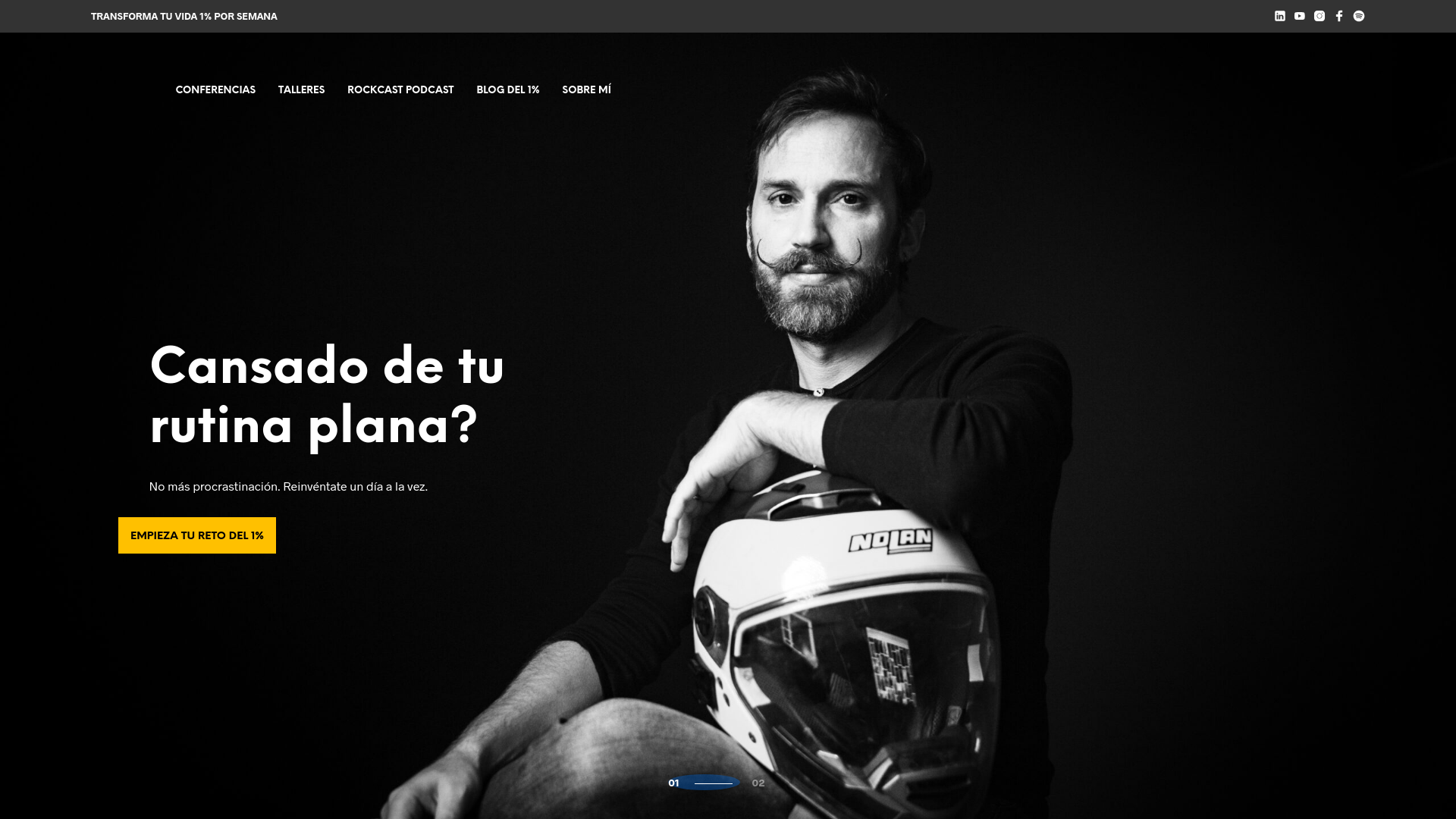 website screenshot of https://www.pablorabelo.com