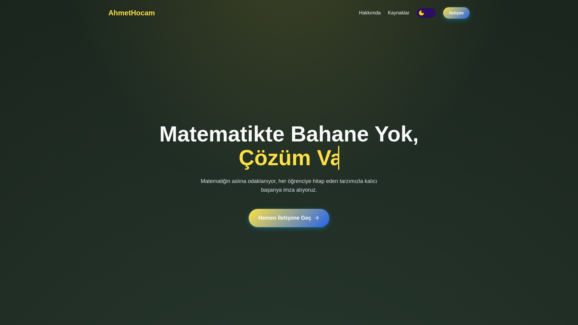 website screenshot of https://ahmethocam-com.pages.dev/