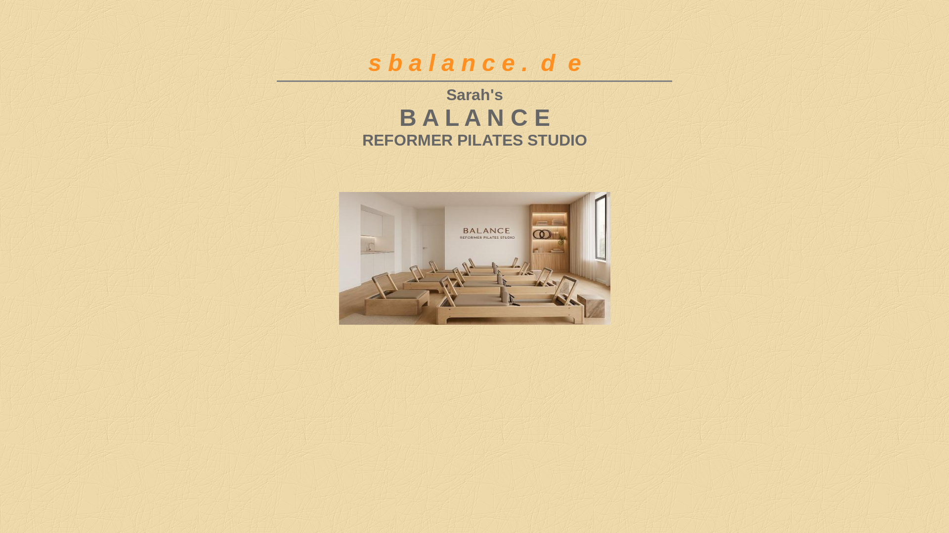 website screenshot of https://sbalance.de/