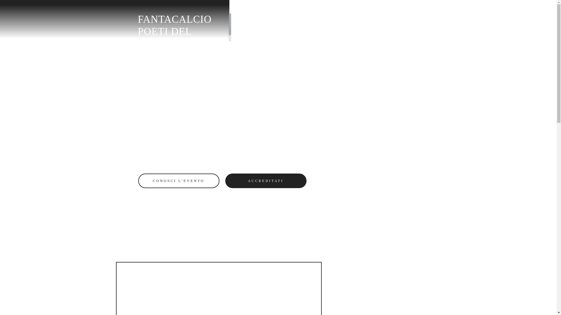 website screenshot of https://fantapoetifutboloffsidedomus.it/