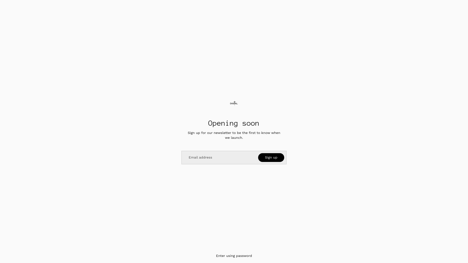 website screenshot of https://digitalhaus.store/
