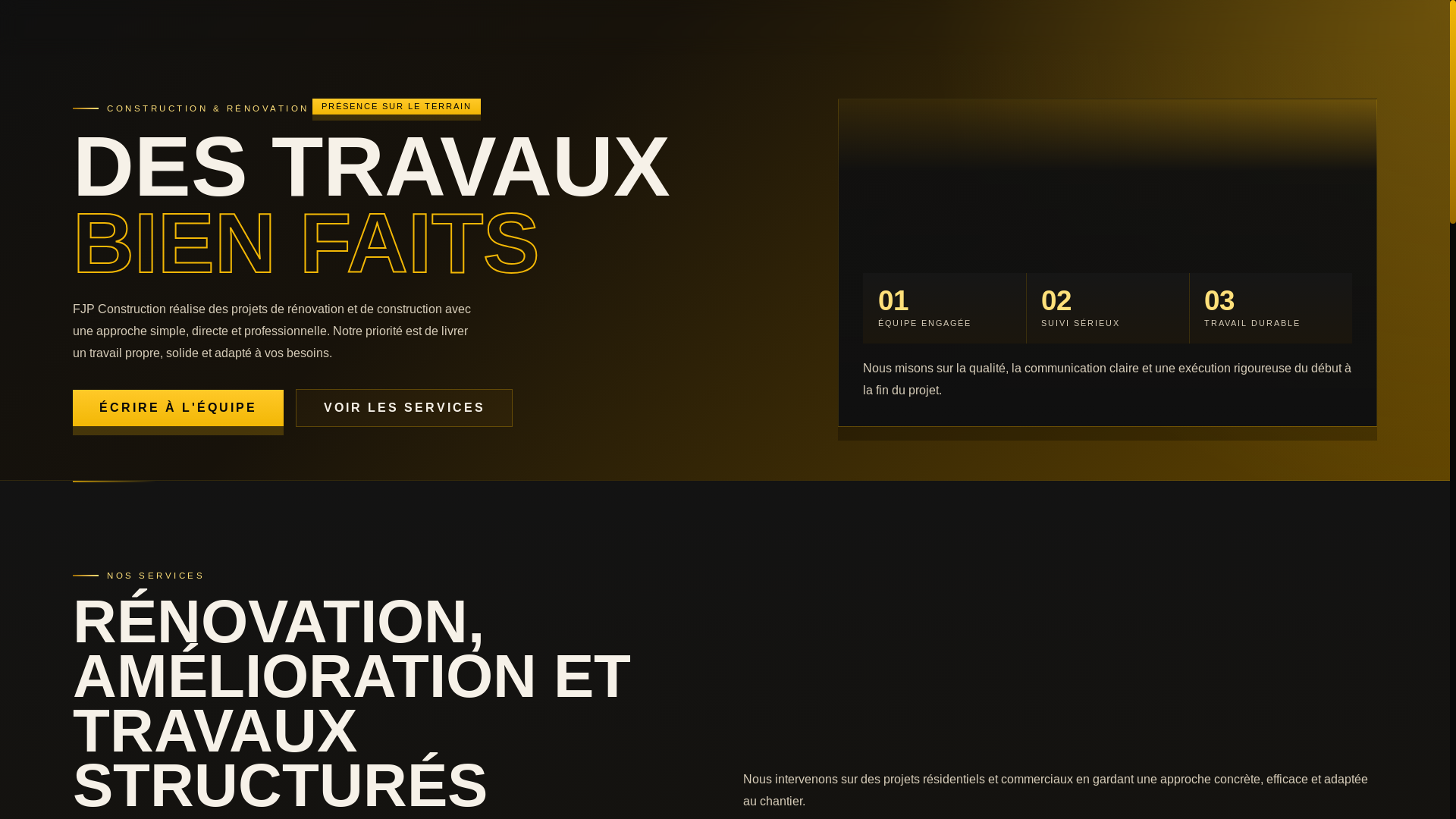 website screenshot of https://fjpconstruction.pages.dev/