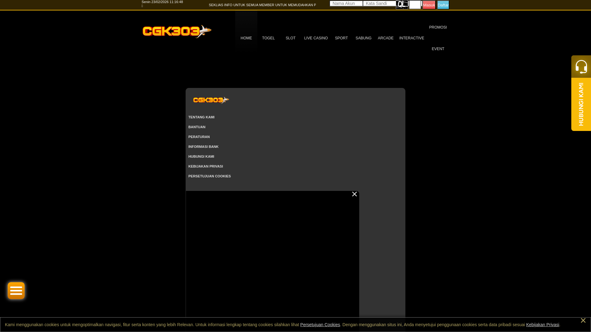 website screenshot of https://cgkautocuan.pages.dev/