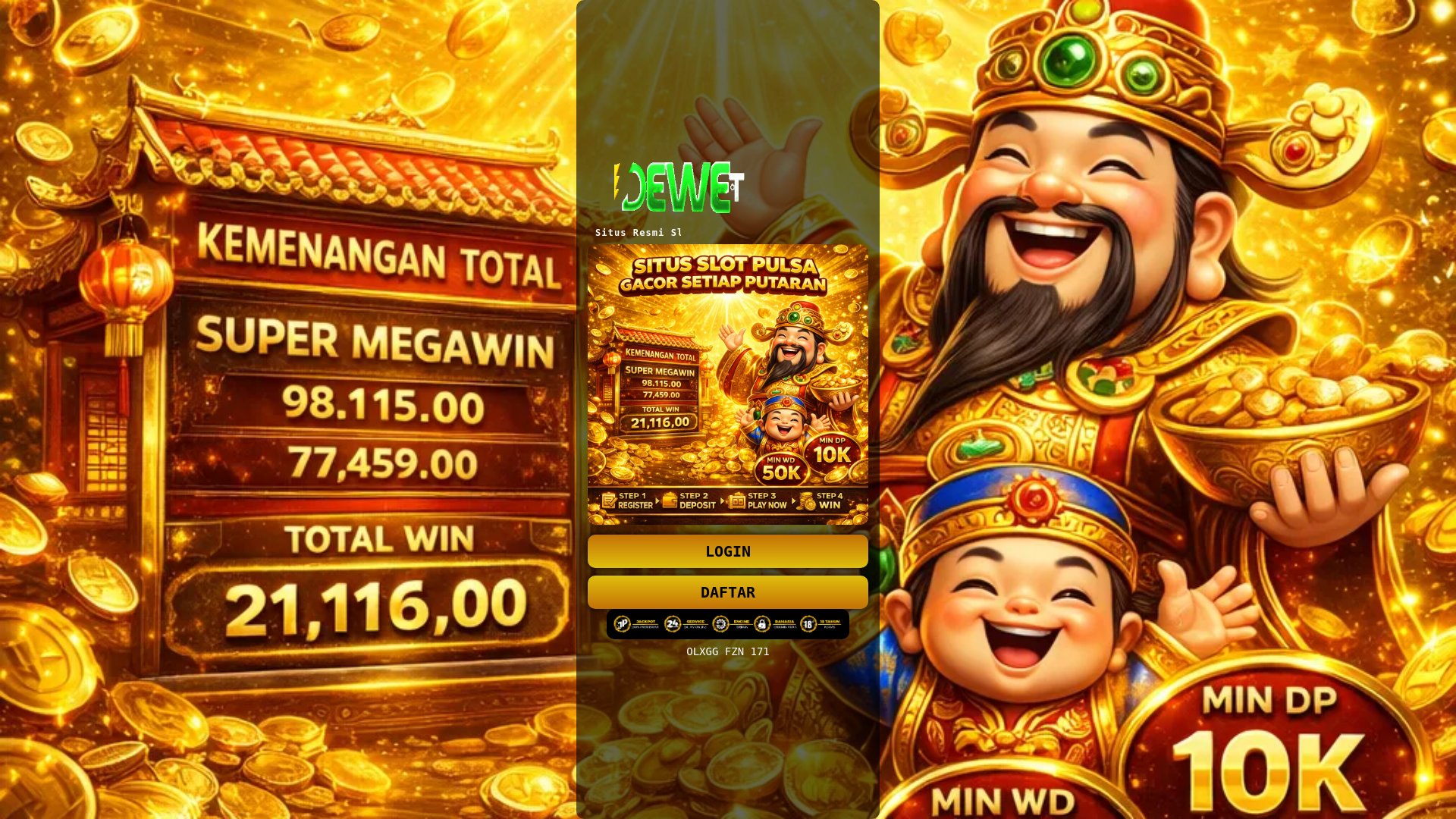 website screenshot of https://tuhan-selalu-adil-dengan-kita.pages.dev/