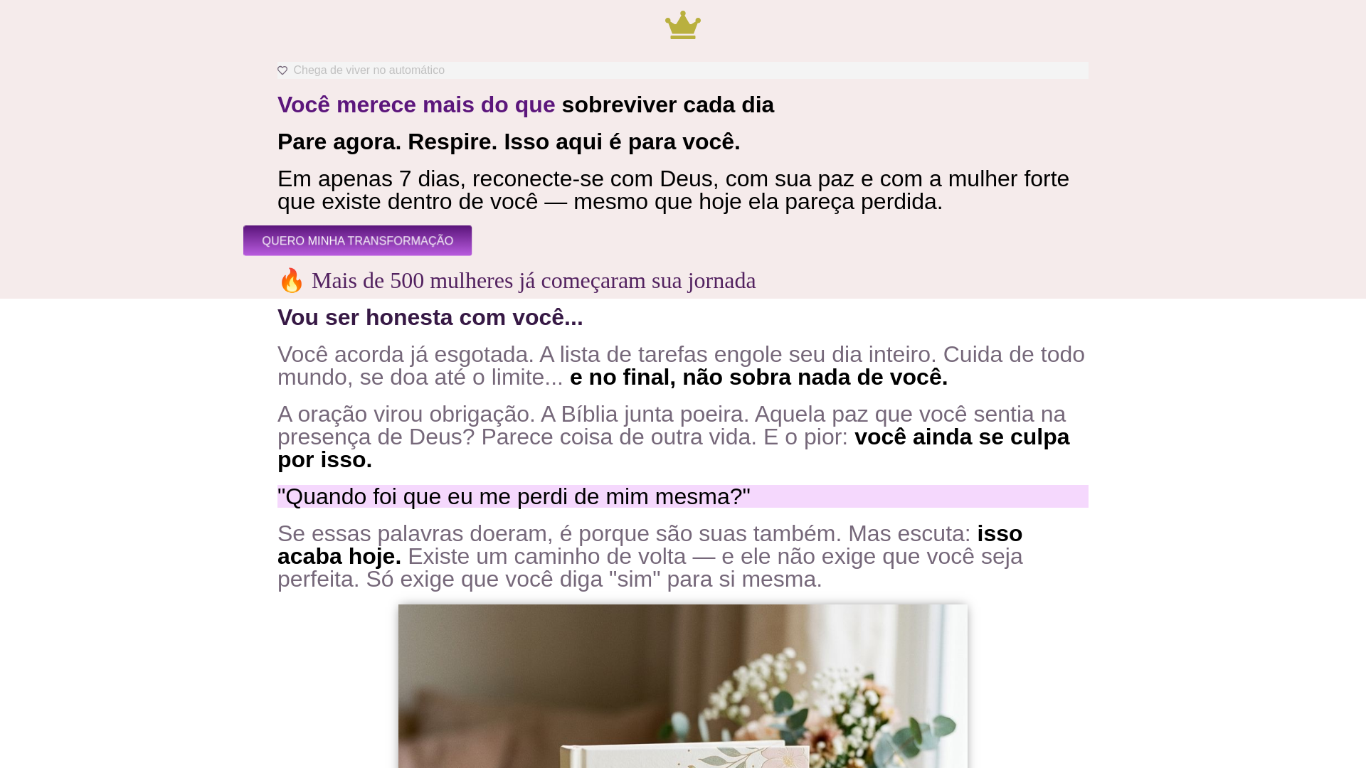 website screenshot of https://protocolomulherescansadas.shop