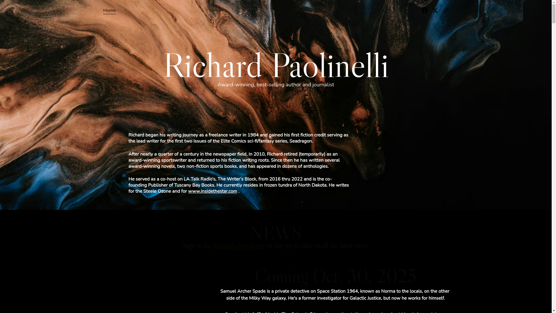 website screenshot of https://richardpaolinelli.online/