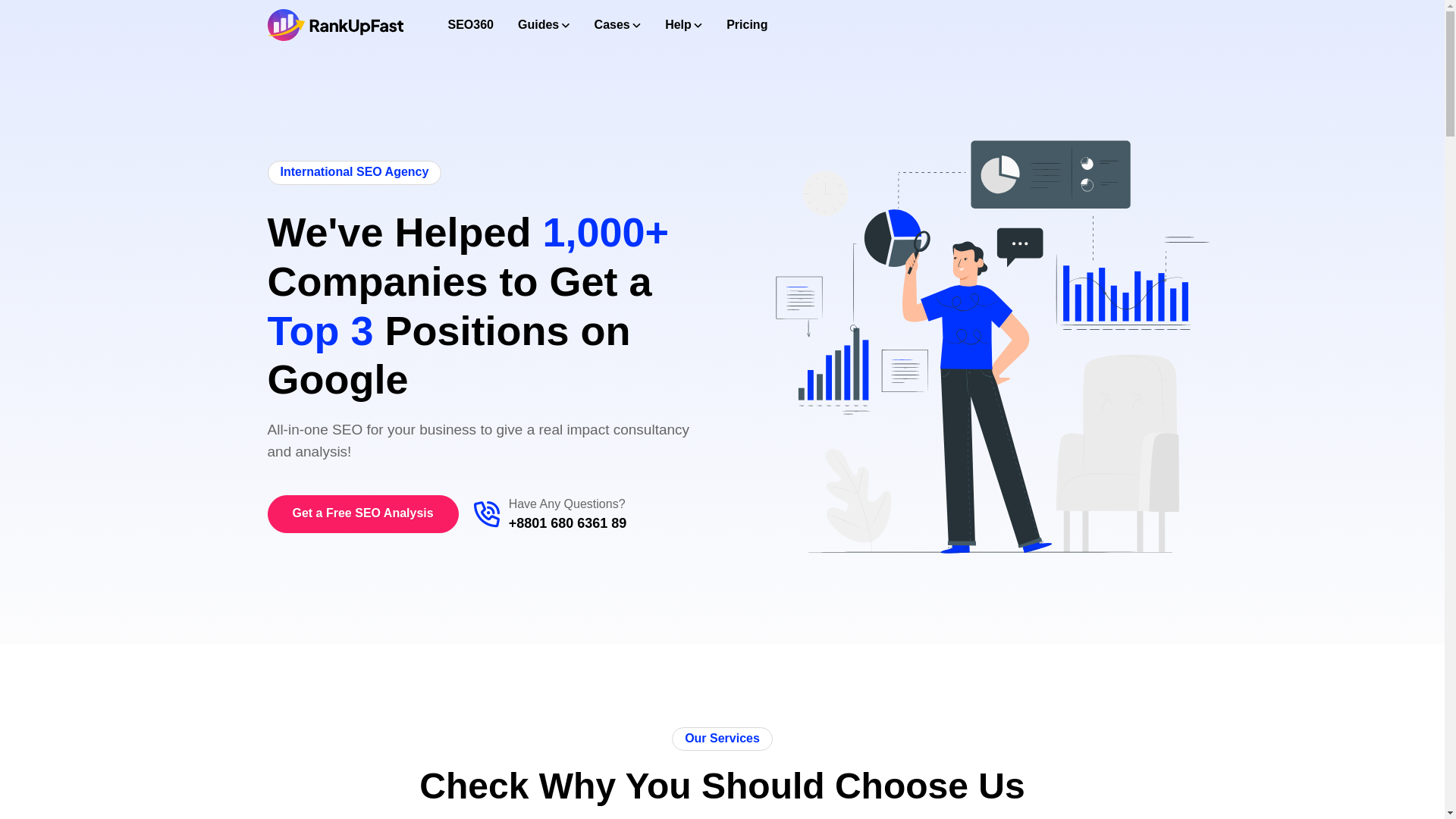website screenshot of https://backlinkexpert.pro/