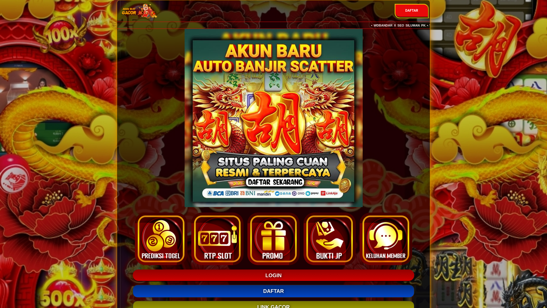 website screenshot of https://link-wdbandar.pages.dev/