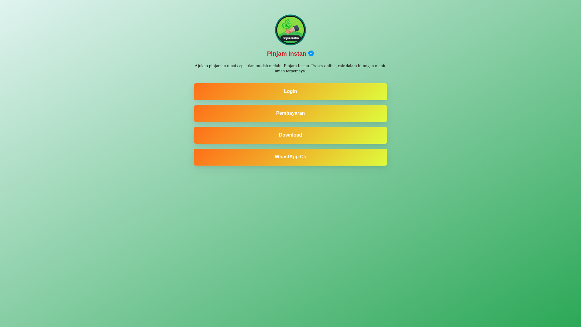 website screenshot of https://quickloanid.my.id/
