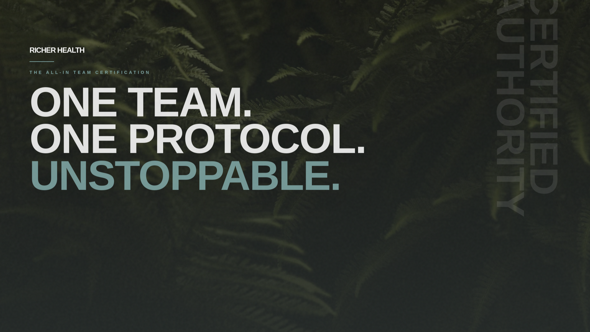 website screenshot of https://richer-health-lp.pages.dev/