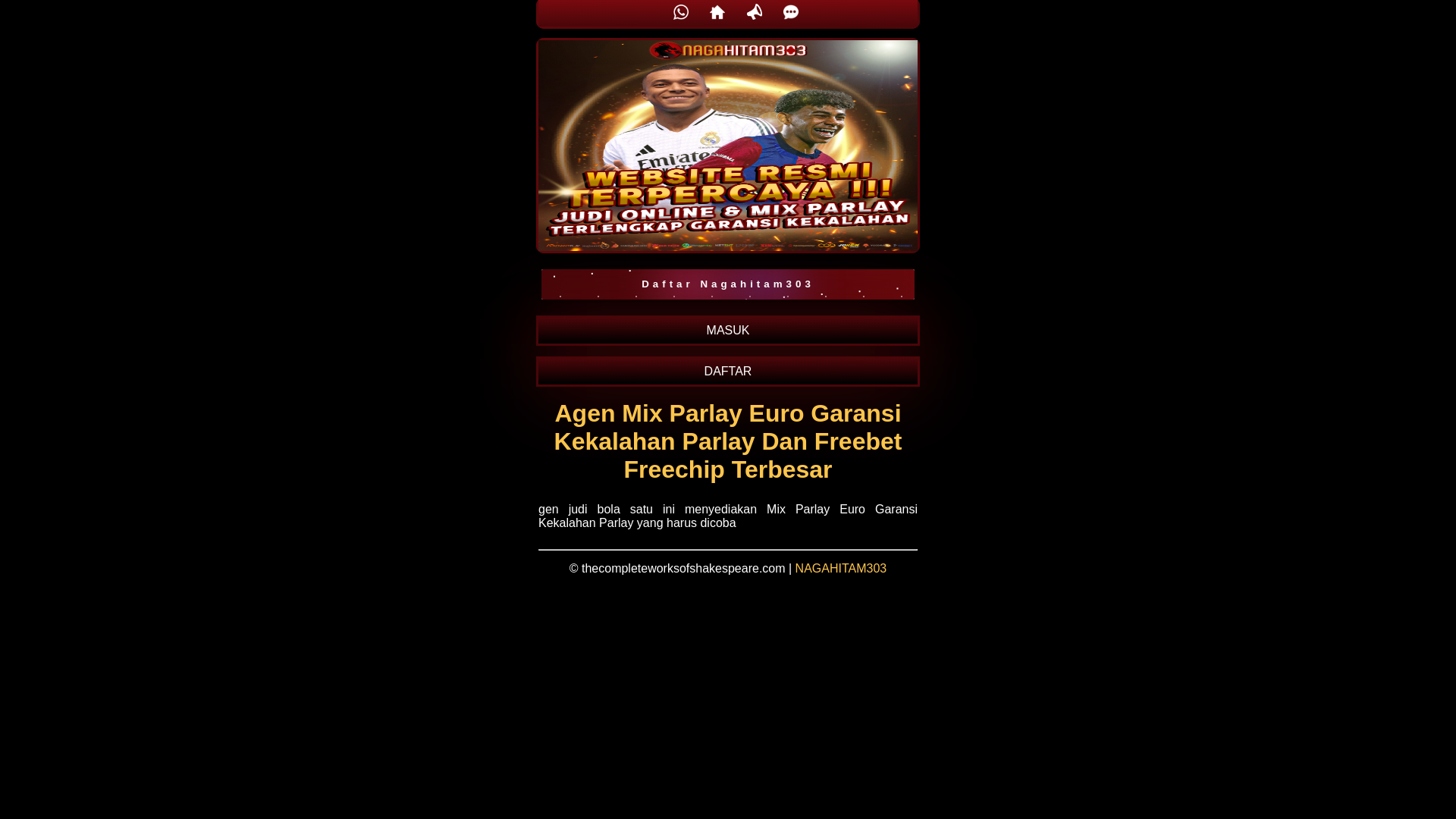website screenshot of https://nagahitam303p.pages.dev/