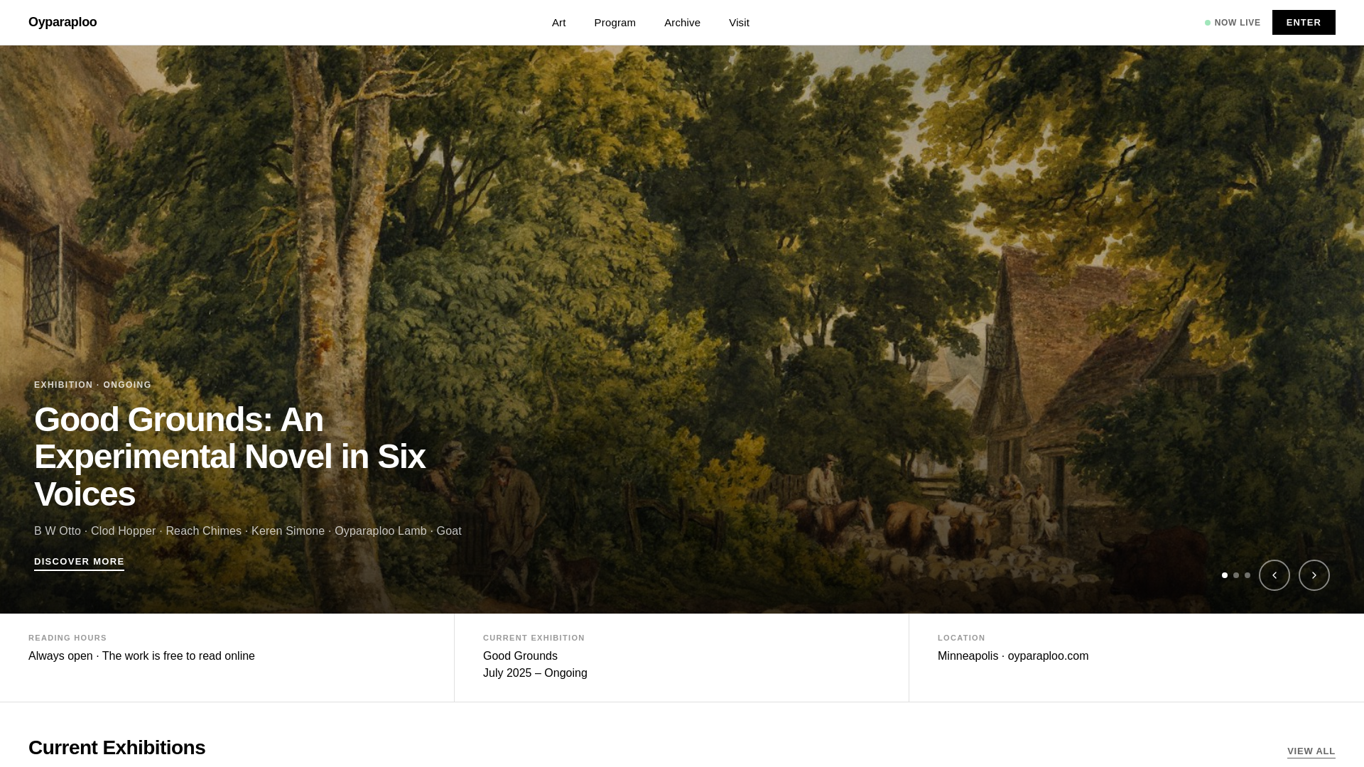 website screenshot of https://oyparaploo-site.pages.dev/