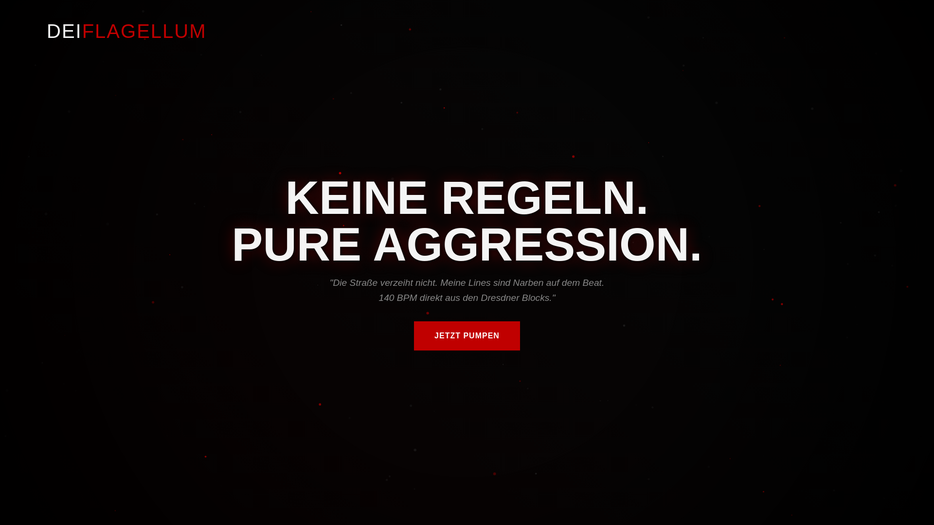 website screenshot of https://deiflagellum.de/