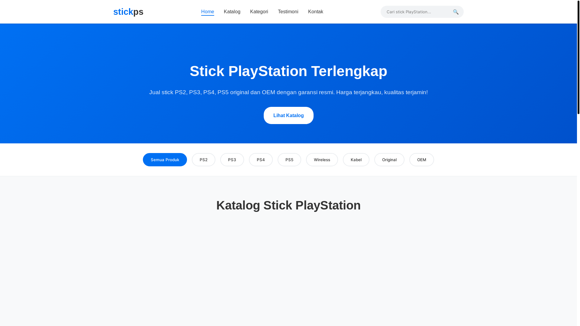 website screenshot of https://stickpsoem.pages.dev/