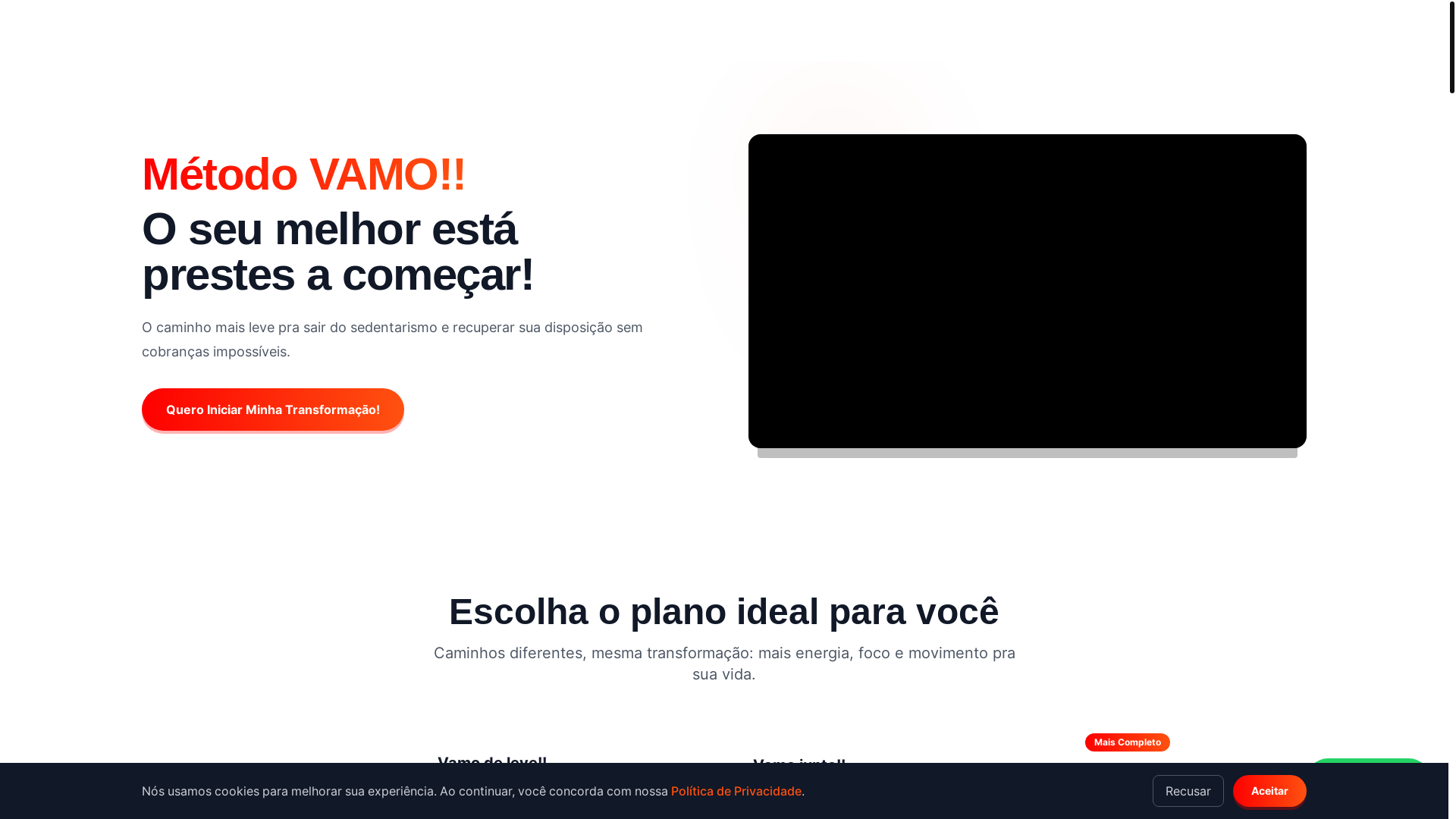 website screenshot of https://metodovamo.pages.dev/