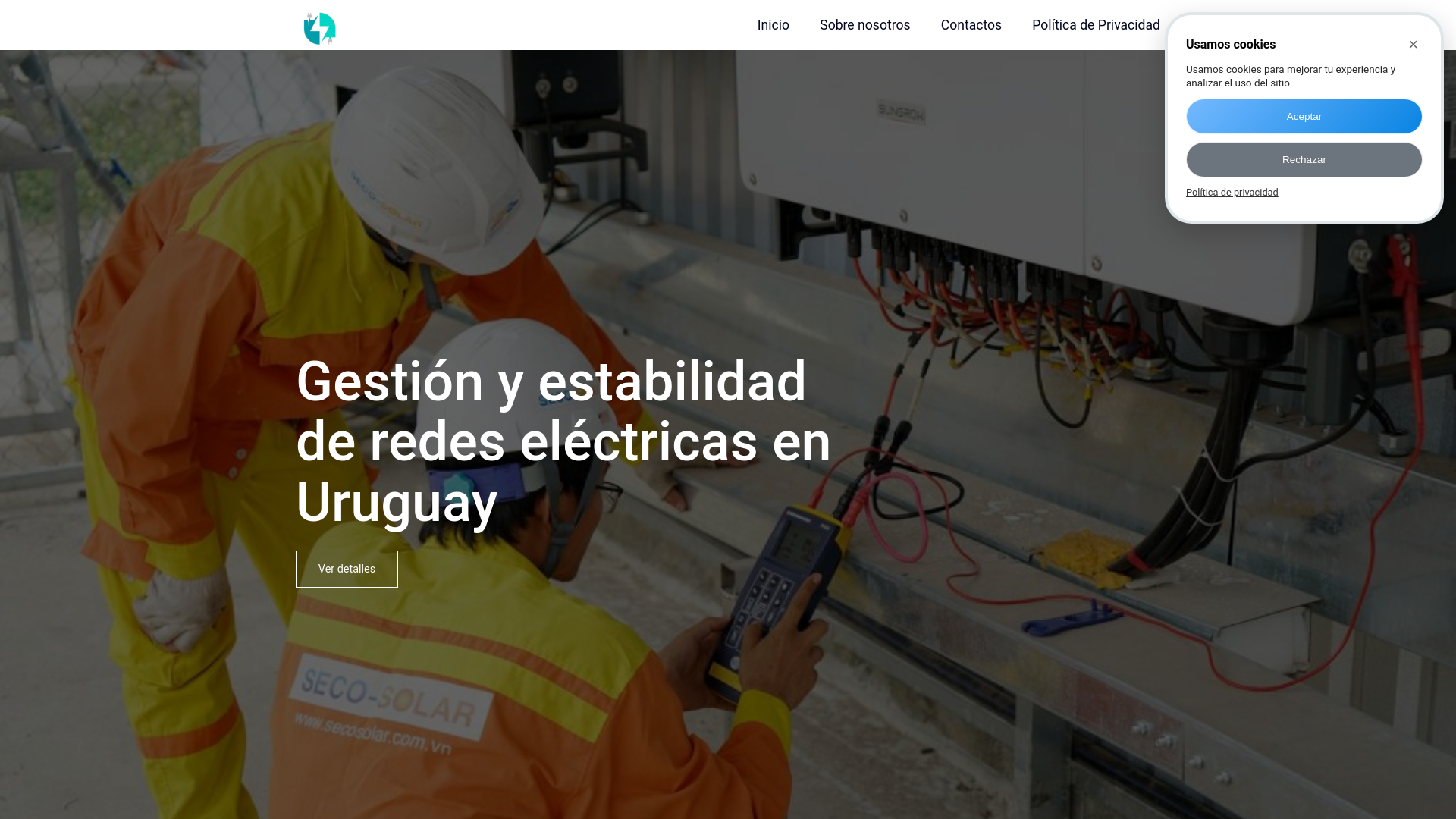 website screenshot of https://echoinrix.digital/