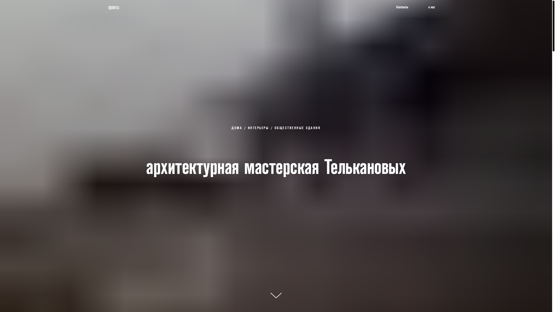 website screenshot of https://telkanov-architecture.ru/