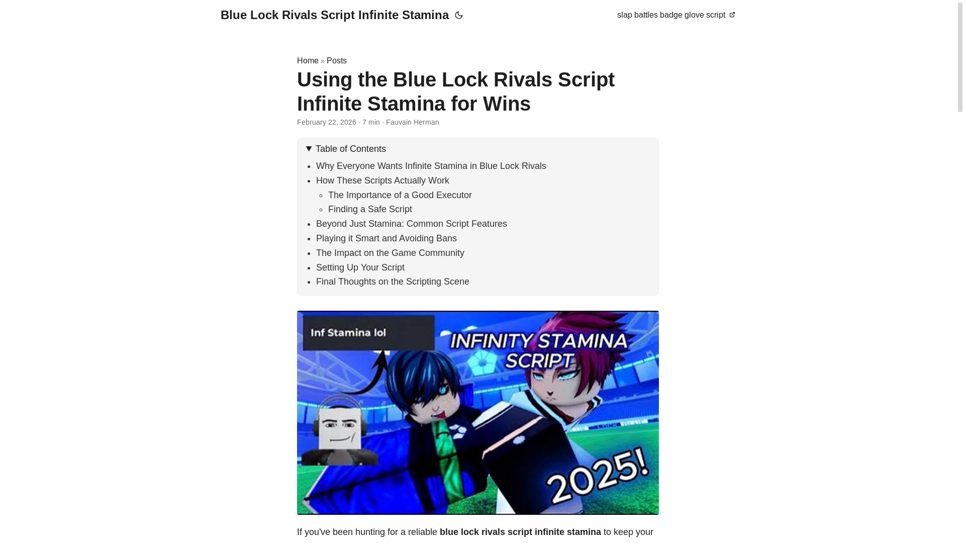 website screenshot of https://blue-lock-rivals-script-infinite-stamina.pages.dev/
