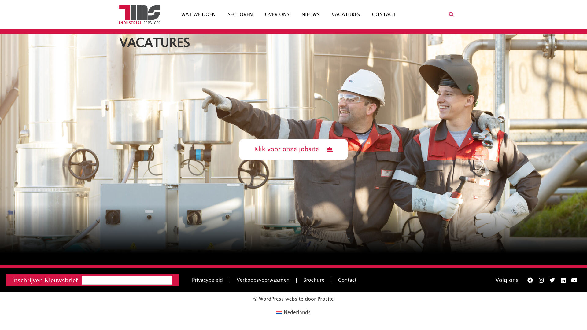 website screenshot of https://vindjemaat.nl/