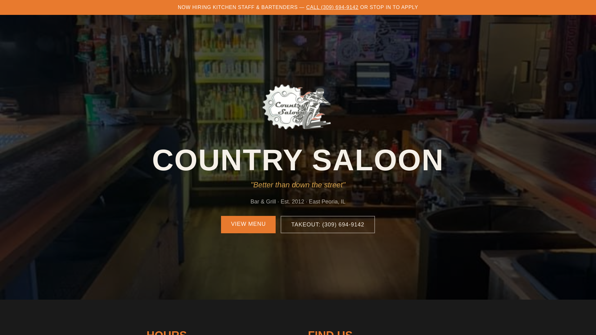 website screenshot of https://country-saloon.pages.dev/