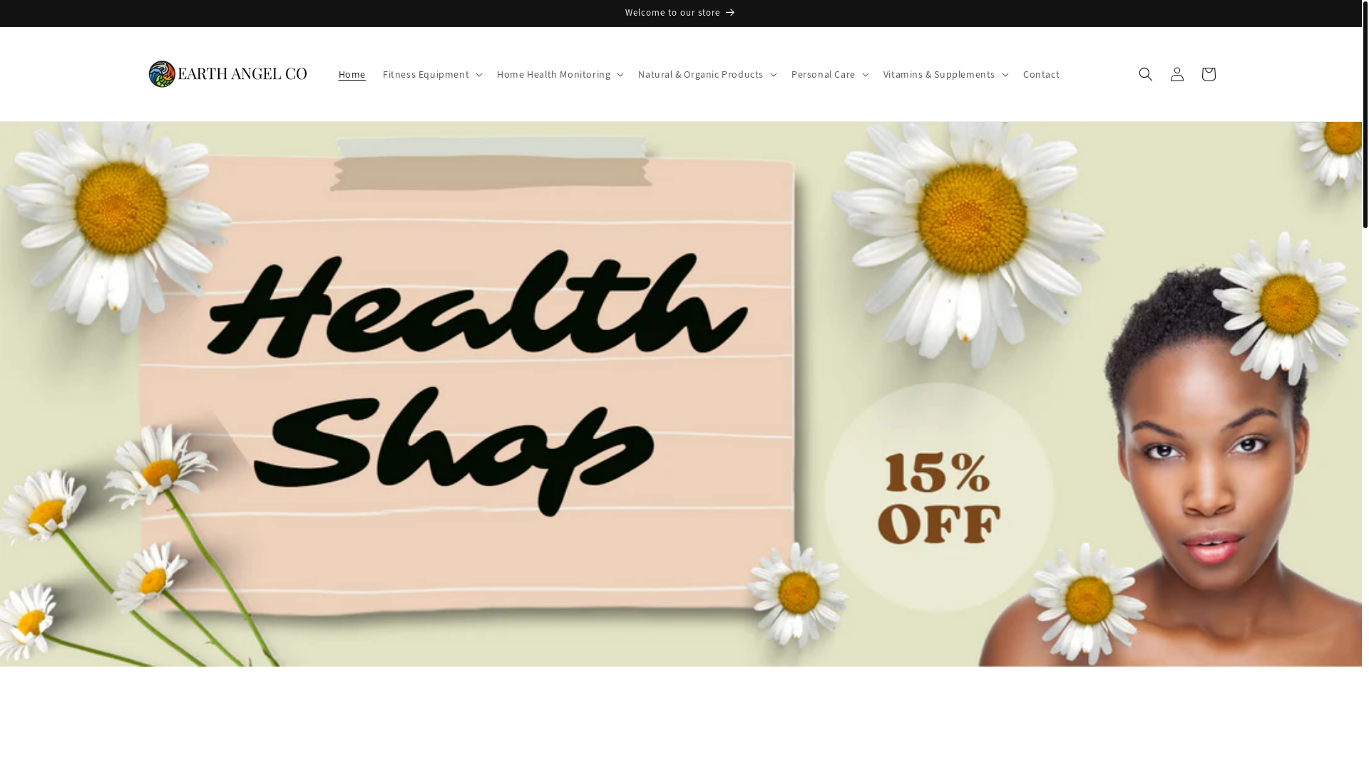 website screenshot of https://earthangelco.shop/