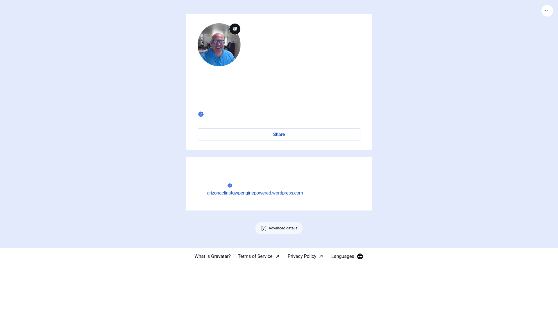 website screenshot of https://johnraslavsky.fyi/