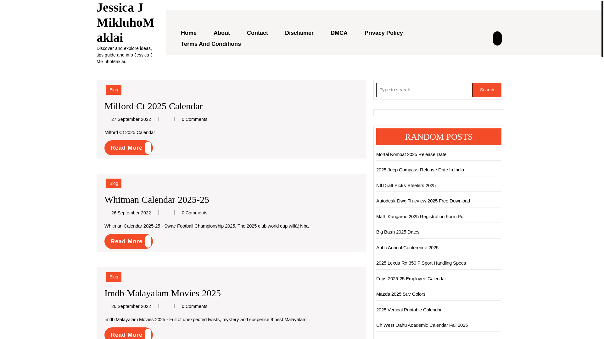 website screenshot of https://jessicajmikluhomaklai.pages.dev/