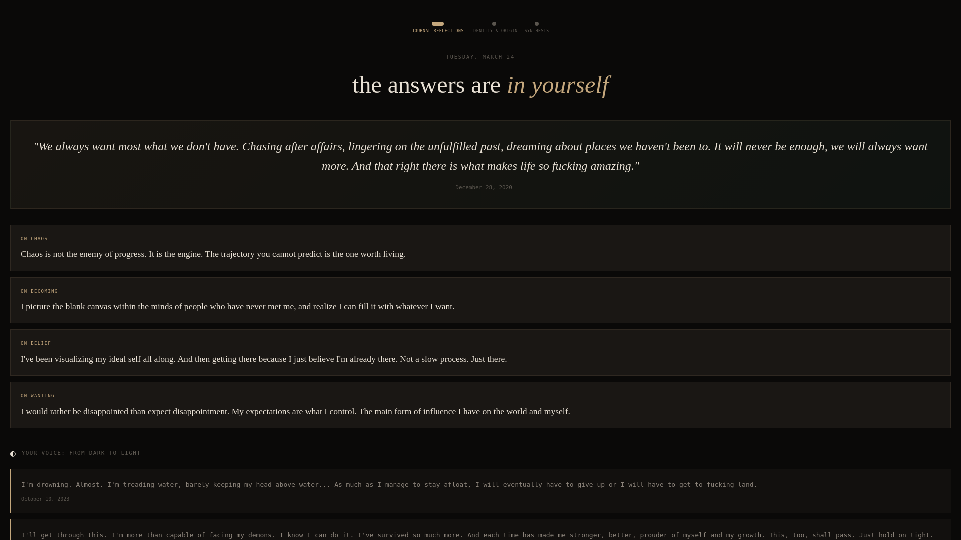 website screenshot of https://introspects.pages.dev/