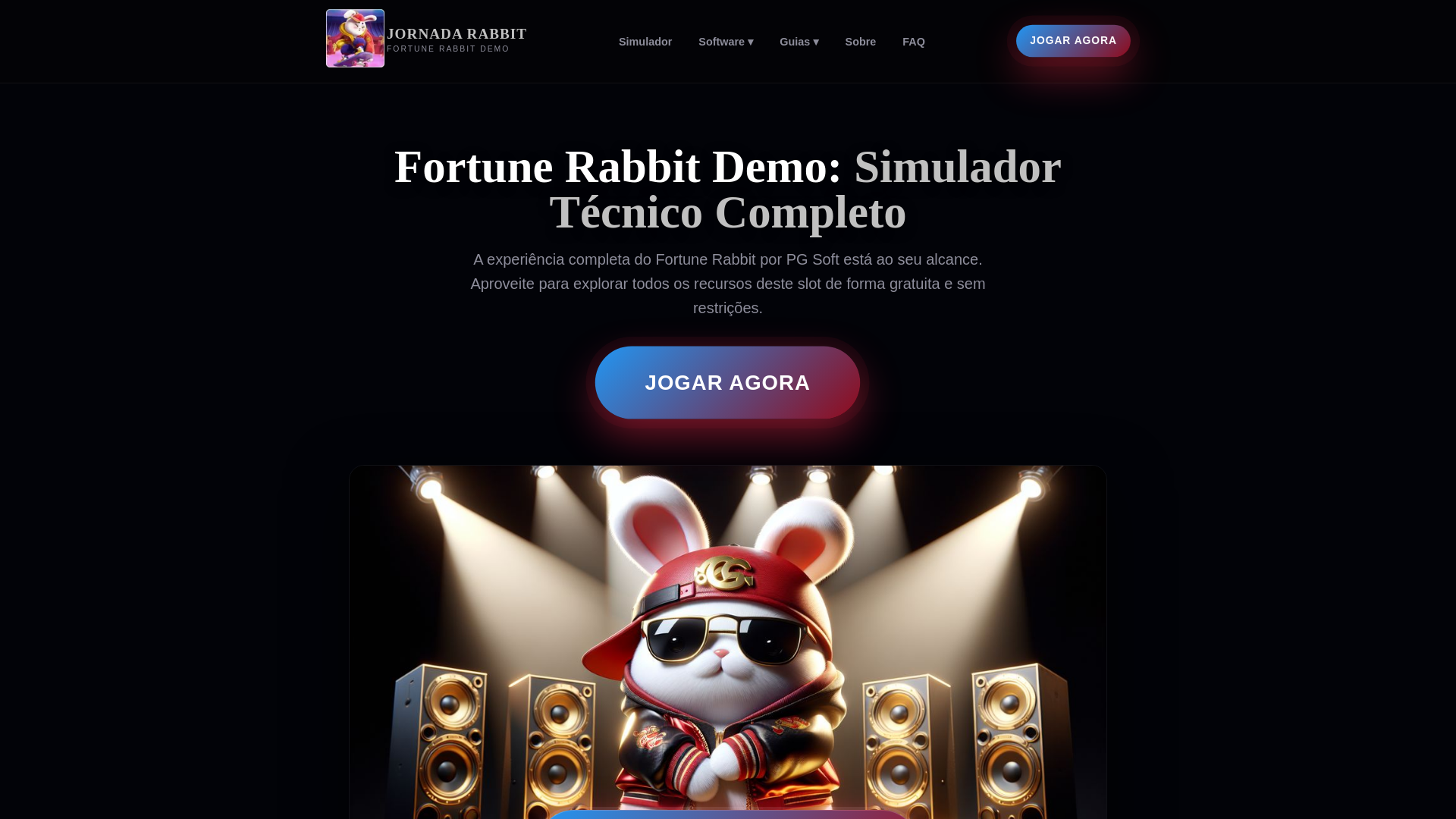 website screenshot of https://jornada-rabbit.pages.dev/