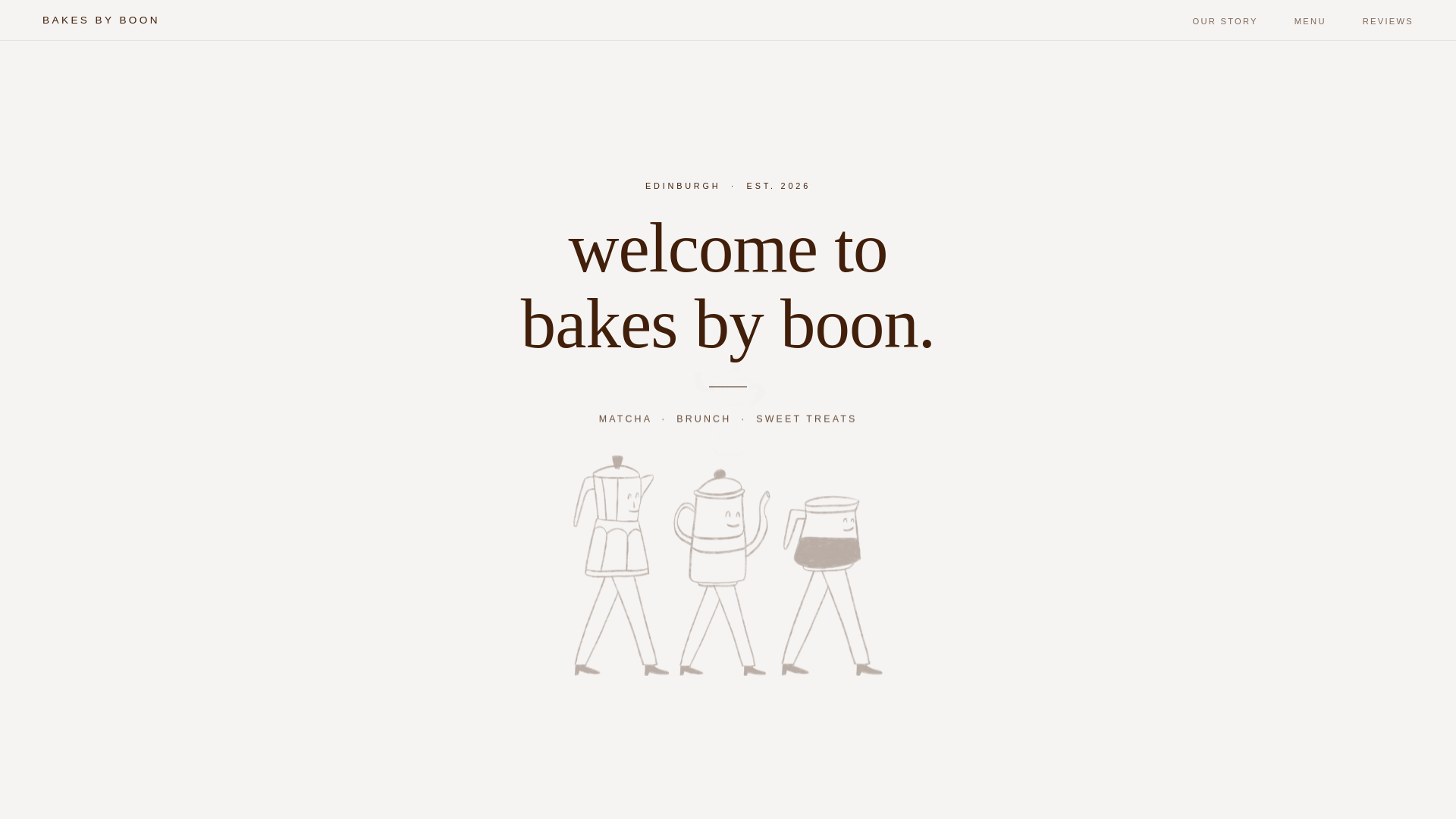 website screenshot of https://bakesbyboon.com/