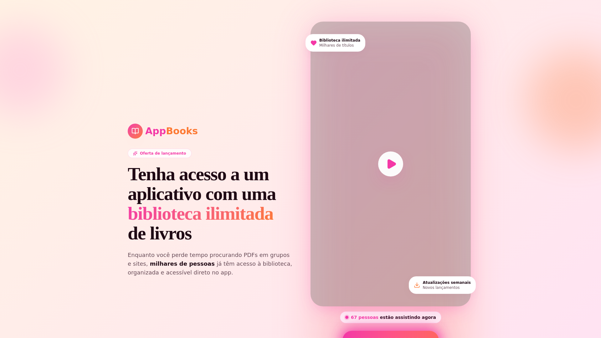 website screenshot of https://appbooksoficial.online/
