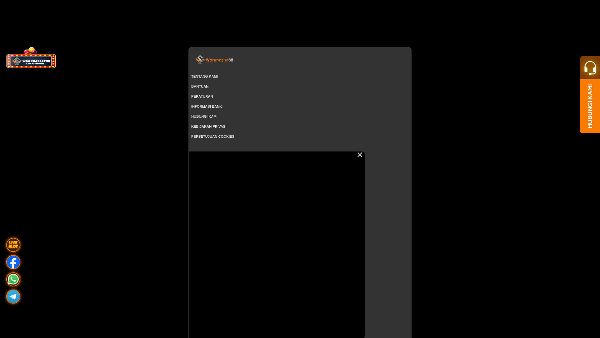 website screenshot of https://warungslot88-up.com/