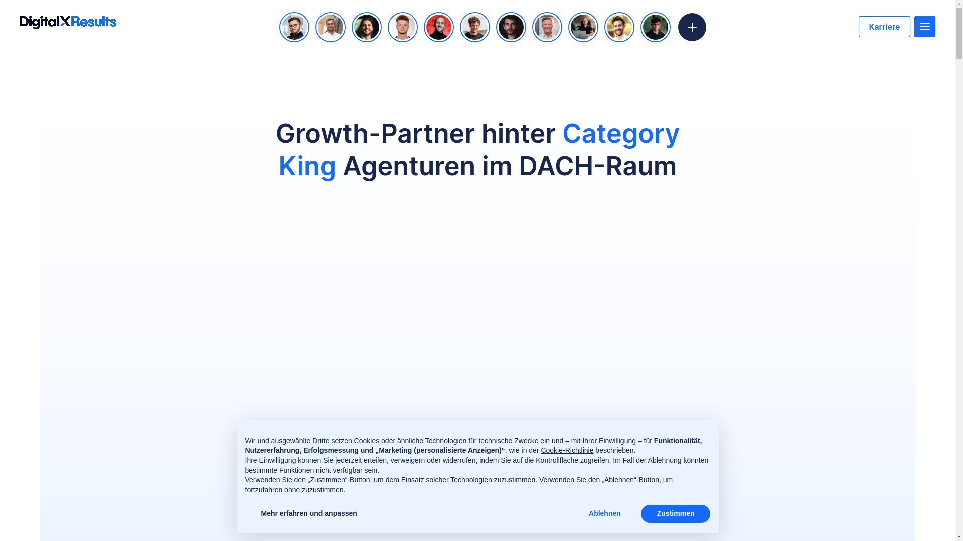 website screenshot of https://team-digitalxresults.com/