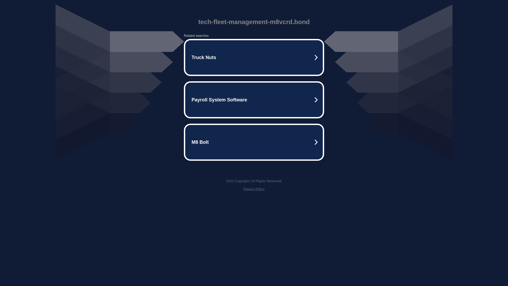 website screenshot of https://tech-fleet-management-m8vcrd.bond/