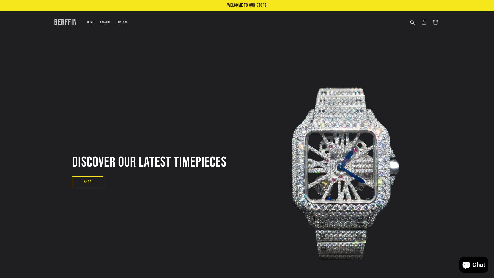 website screenshot of https://berffin.com/