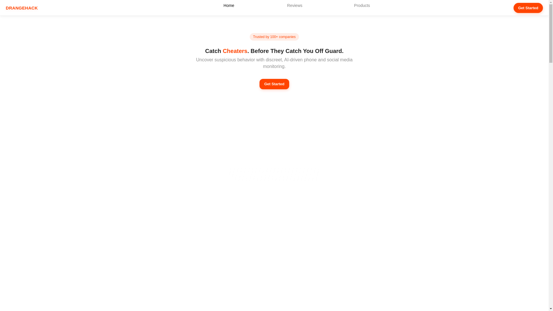 website screenshot of https://drangehacks.com/
