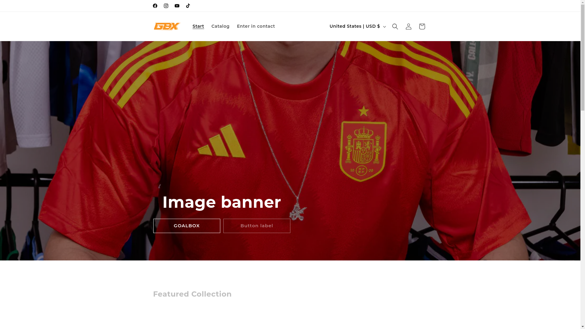 website screenshot of https://mysterygoalbox.com/
