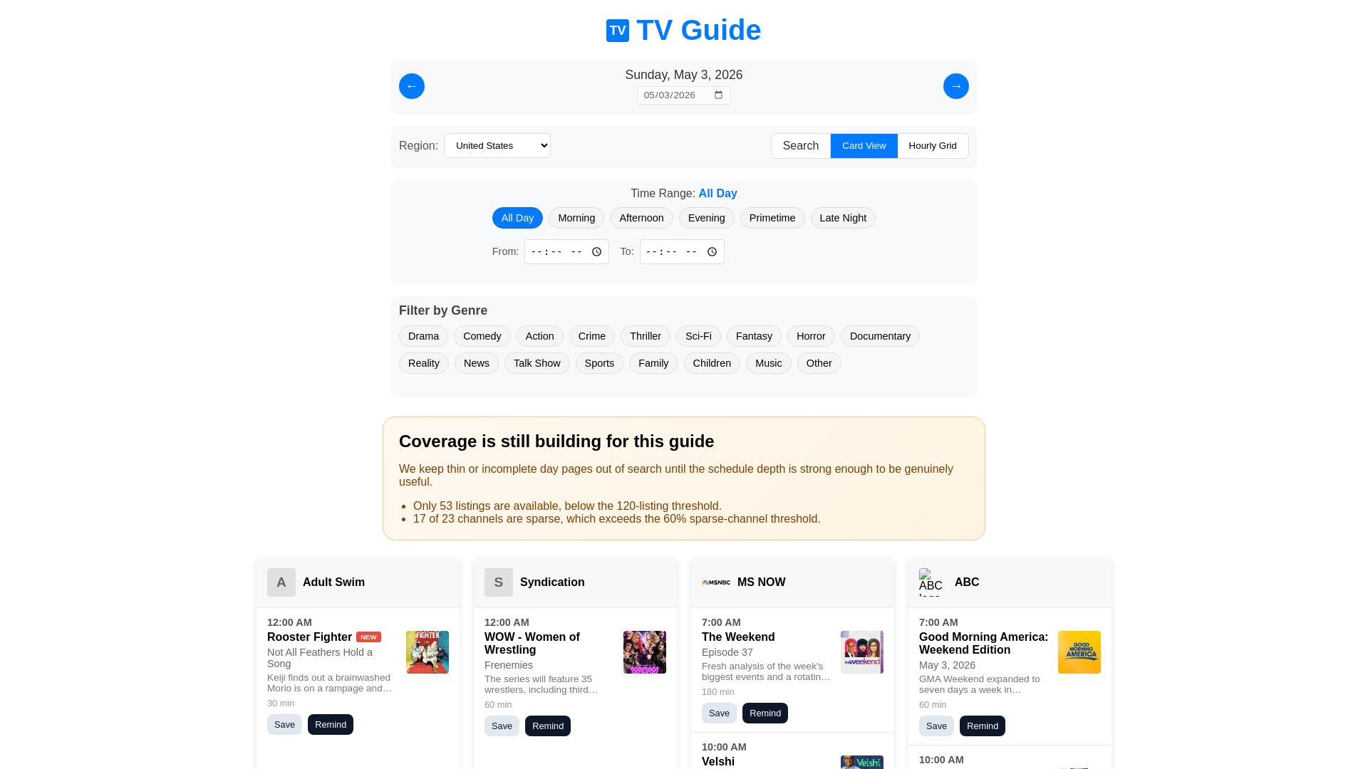website screenshot of https://tv-guide-org.pages.dev/