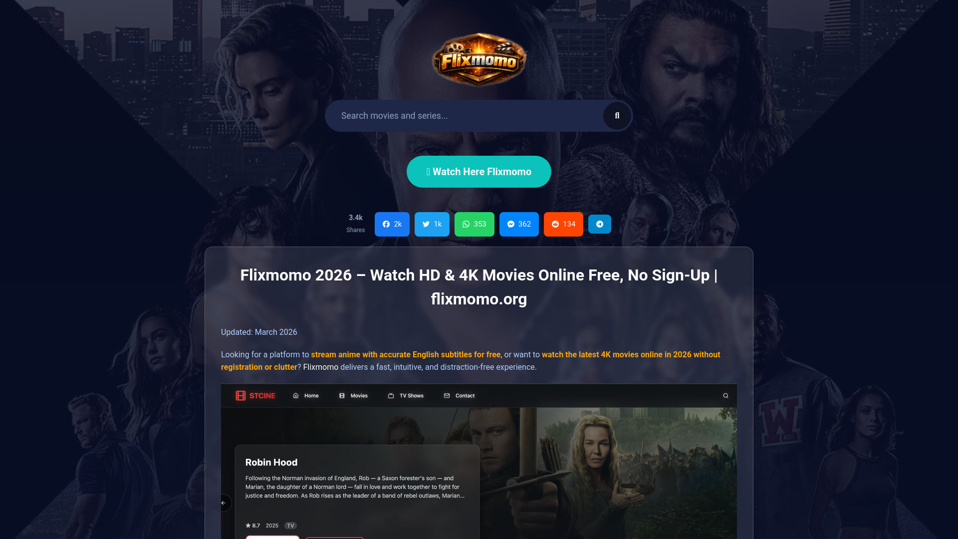 website screenshot of https://flixmomo-v05.pages.dev/