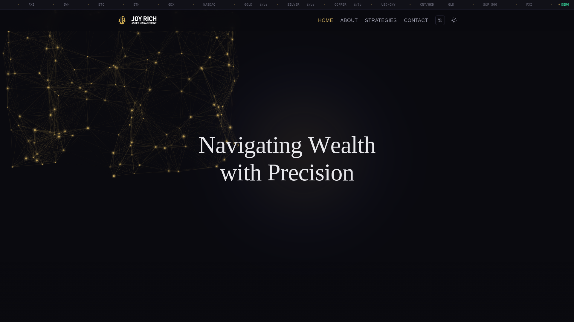 website screenshot of https://joyrich-website-v1.pages.dev/