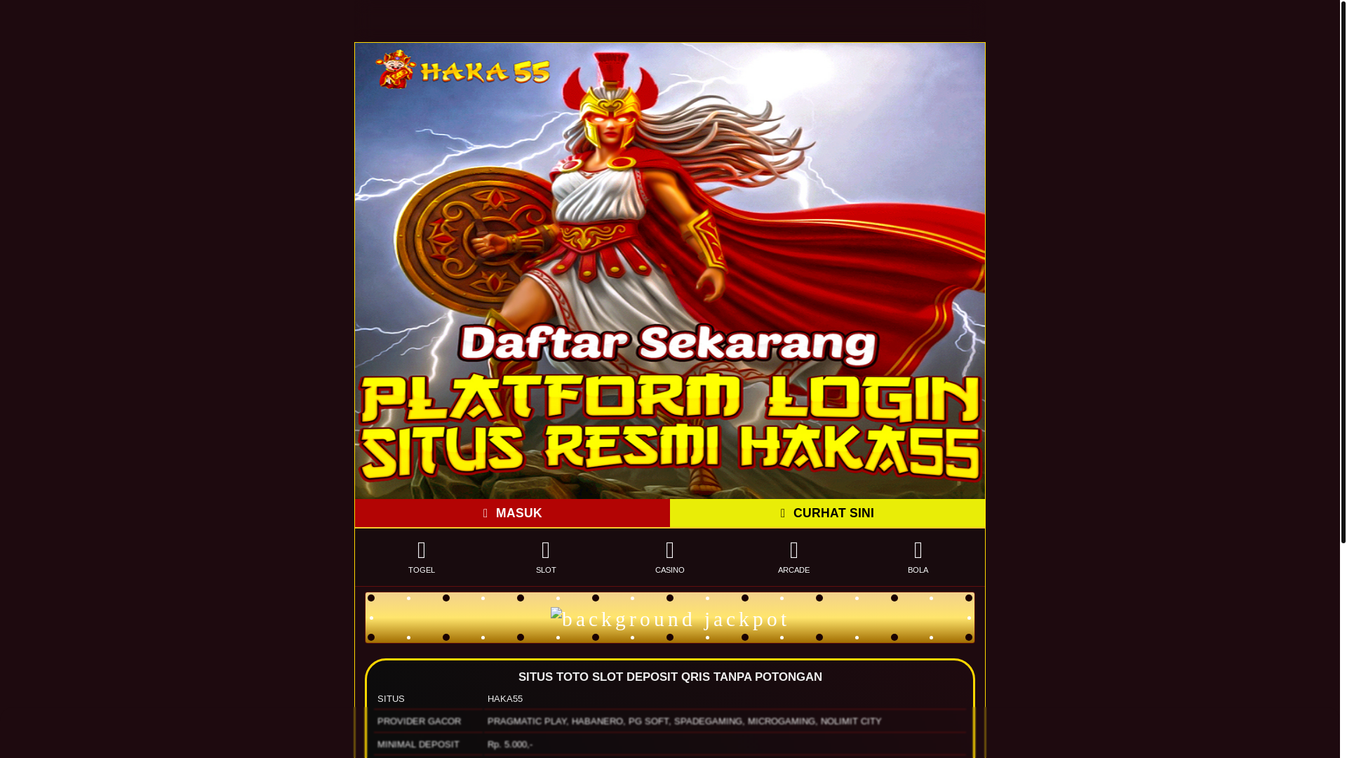 website screenshot of https://ezze-slot-dana.pages.dev/
