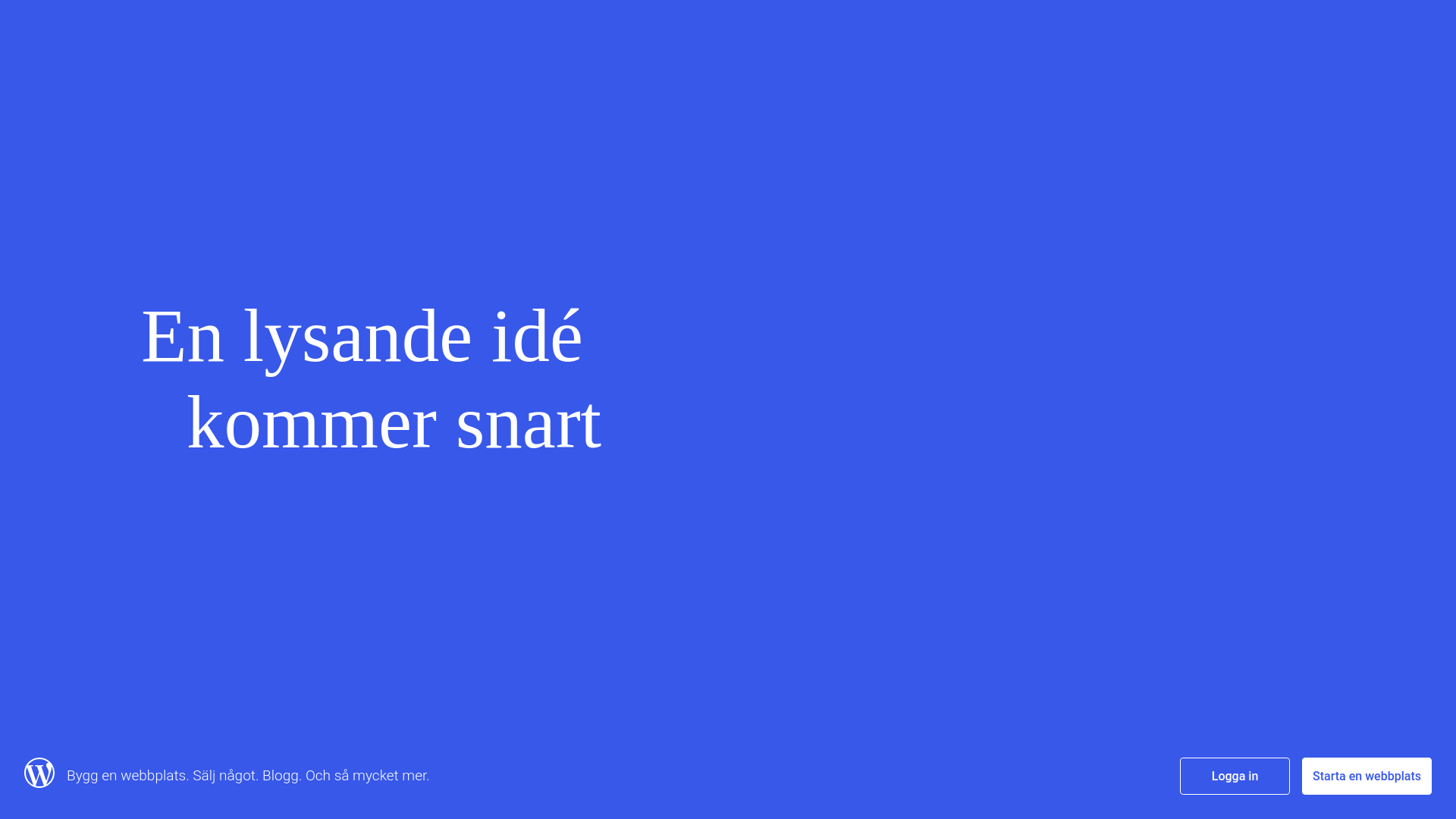 website screenshot of https://mansbacknilsson.blog/