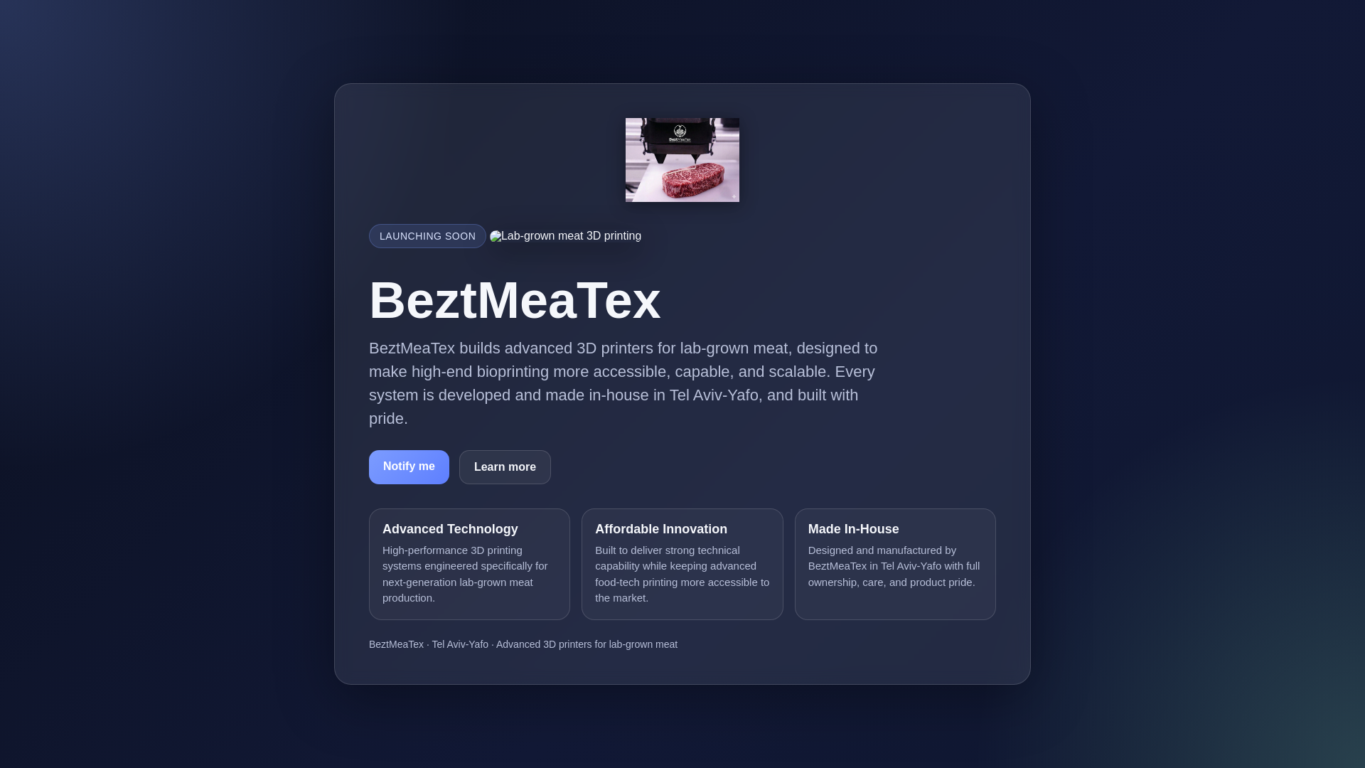 website screenshot of https://beztmeatex.pages.dev/