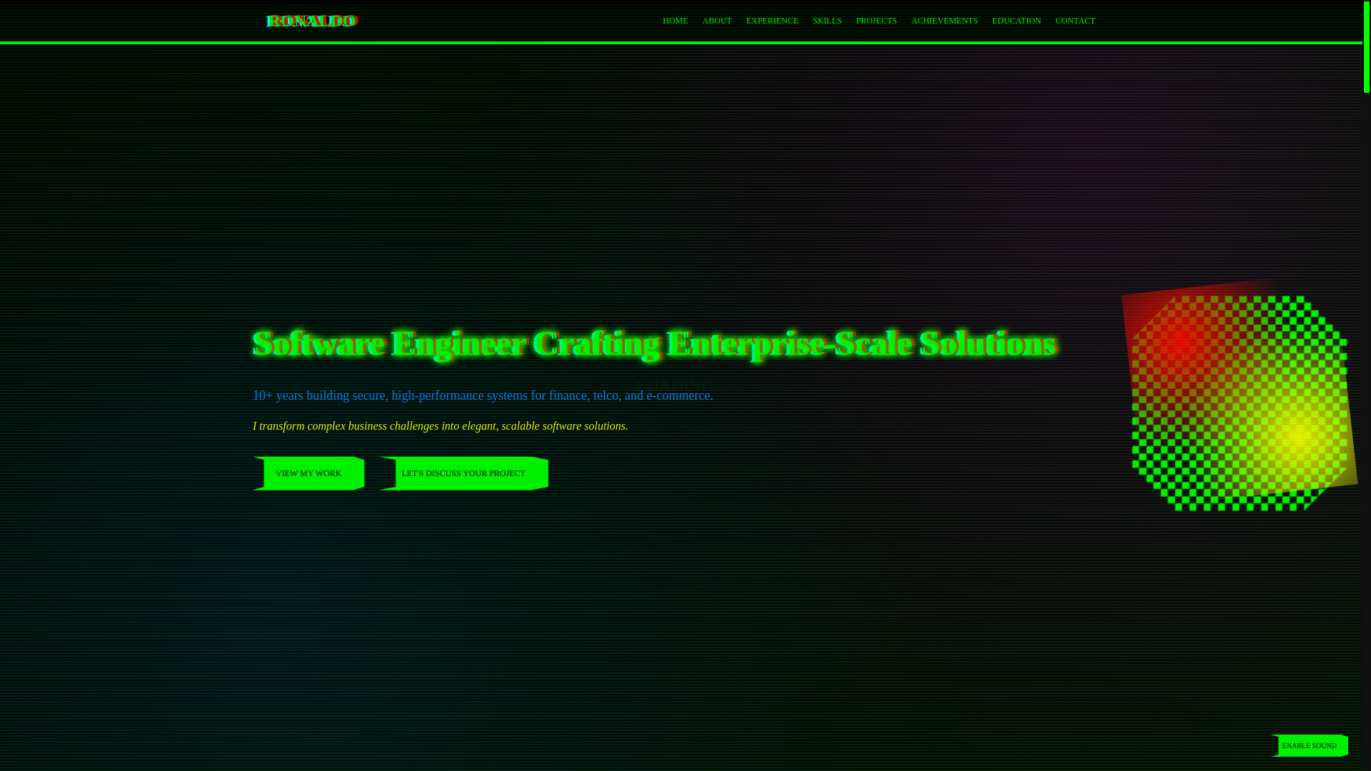 website screenshot of https://ronaldodev-brd.pages.dev/