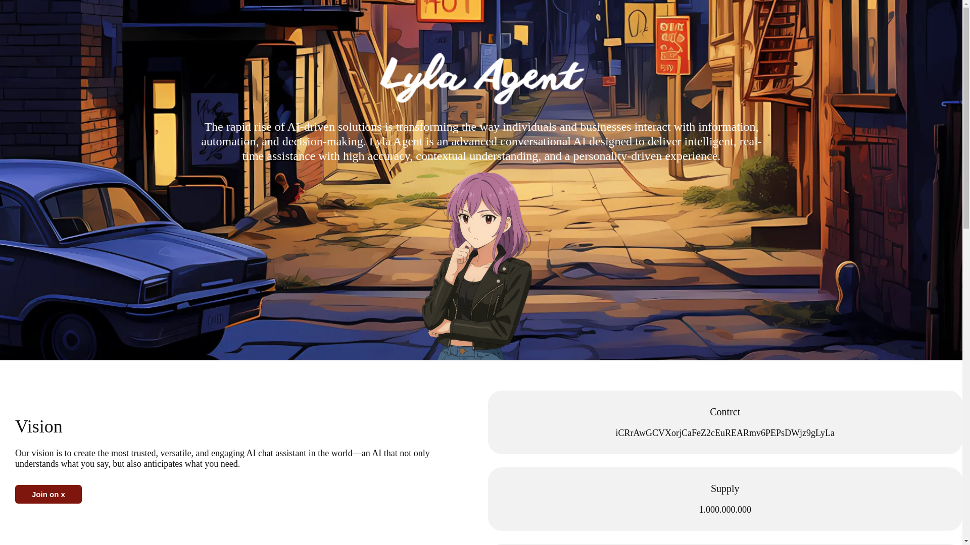 website screenshot of https://lylaagent.com/