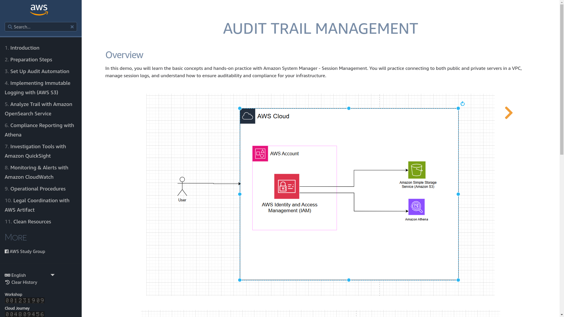 website screenshot of https://audit-trail-management-hieuminh.pages.dev/