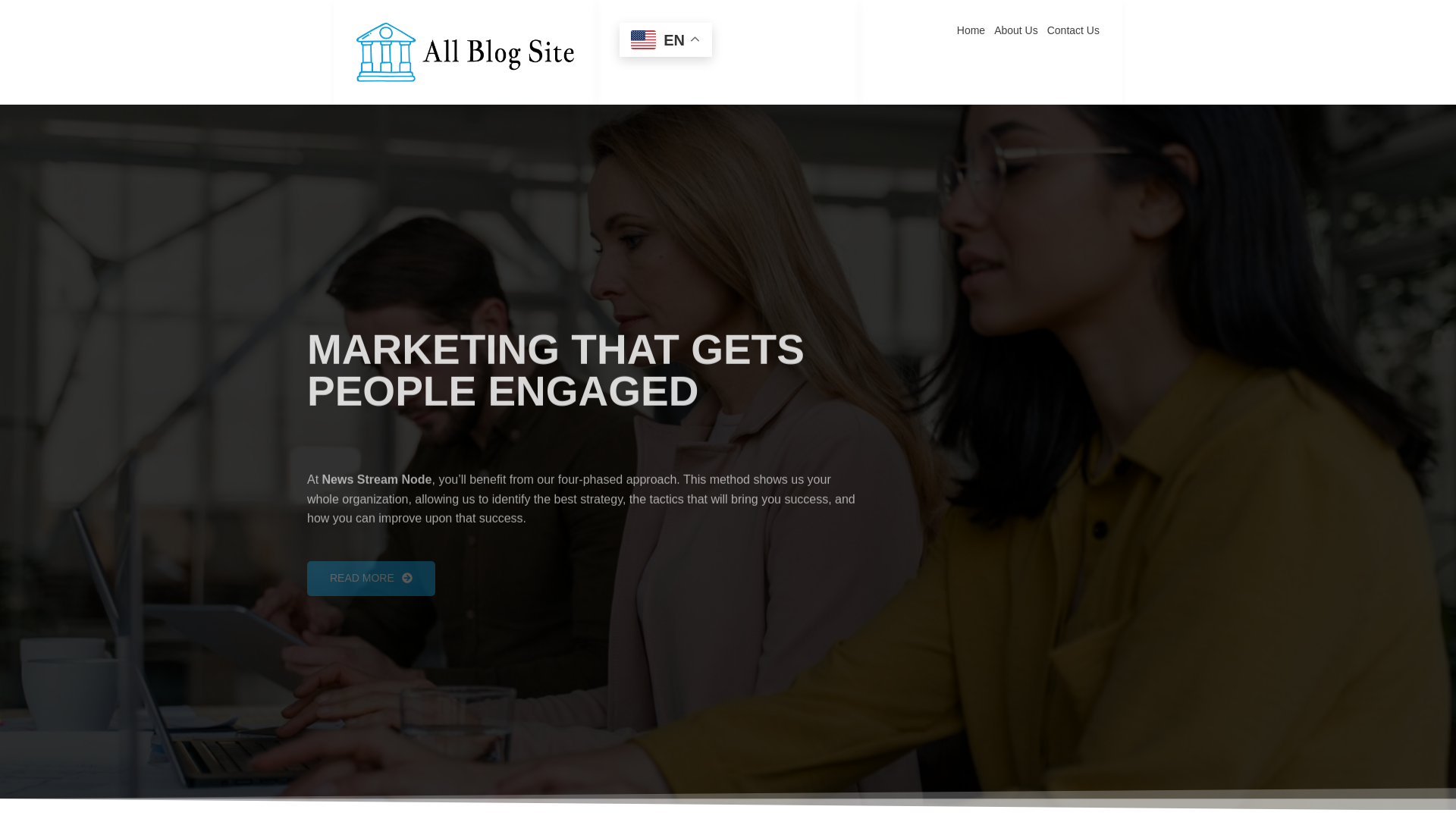 website screenshot of https://newsstreamnode.com