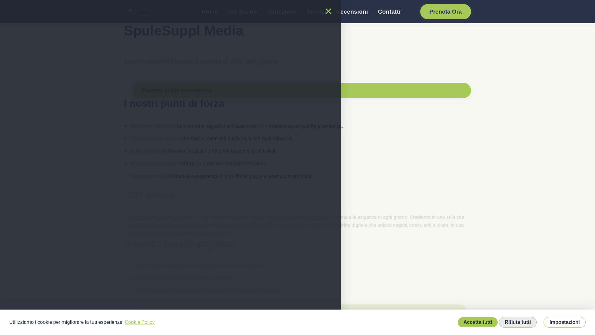 website screenshot of https://spulesuppl.media