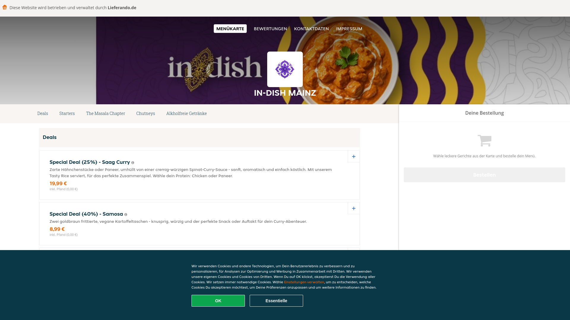 website screenshot of https://in-dish-mainz.de/