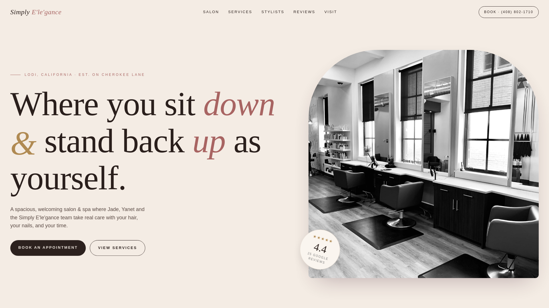 website screenshot of https://bw-simply-elegance-salon-and-spa-1faef2.pages.dev/